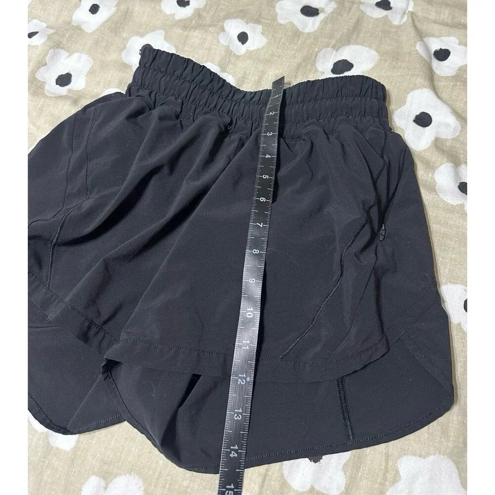 Lululemon hotty hot black shorts